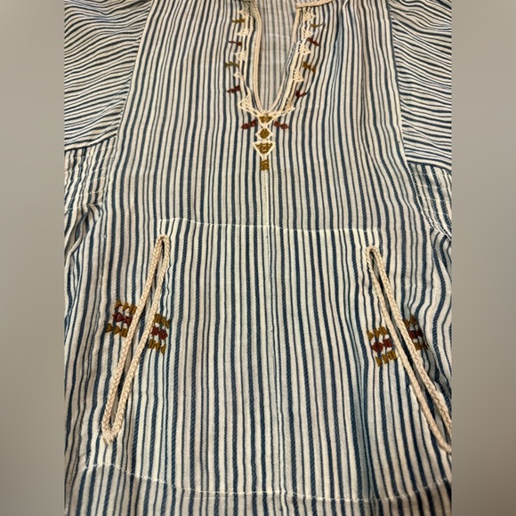 ISABEL MARANT ETOILE Joy Striped Shirt Size Small - Picture 10 of 10